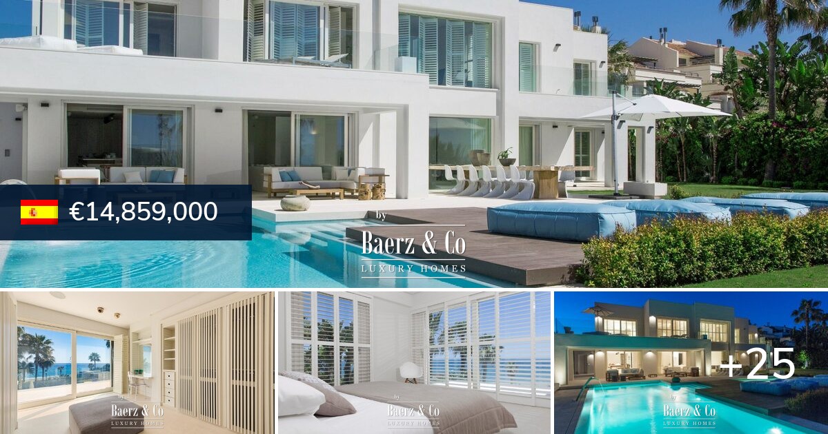 Villa for sale in Marbella, Spain Villa Golden Mile Marbella