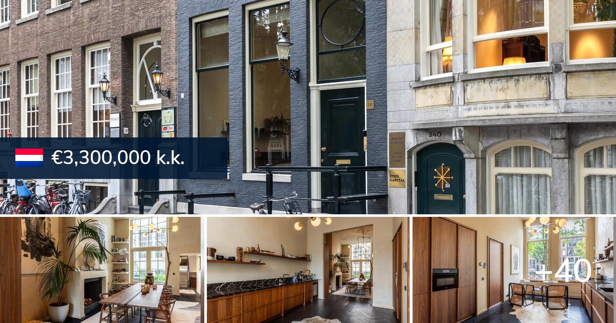 Beneden plus bovenwoning for sale in Amsterdam, The Netherlands
