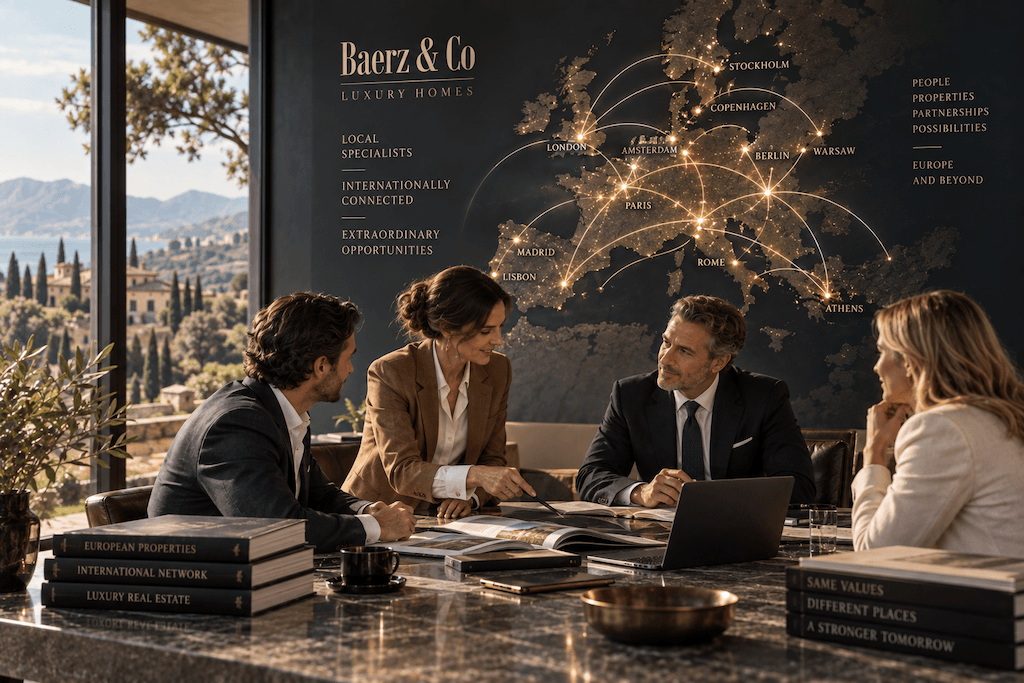 Makelaars werken internationaal samen
