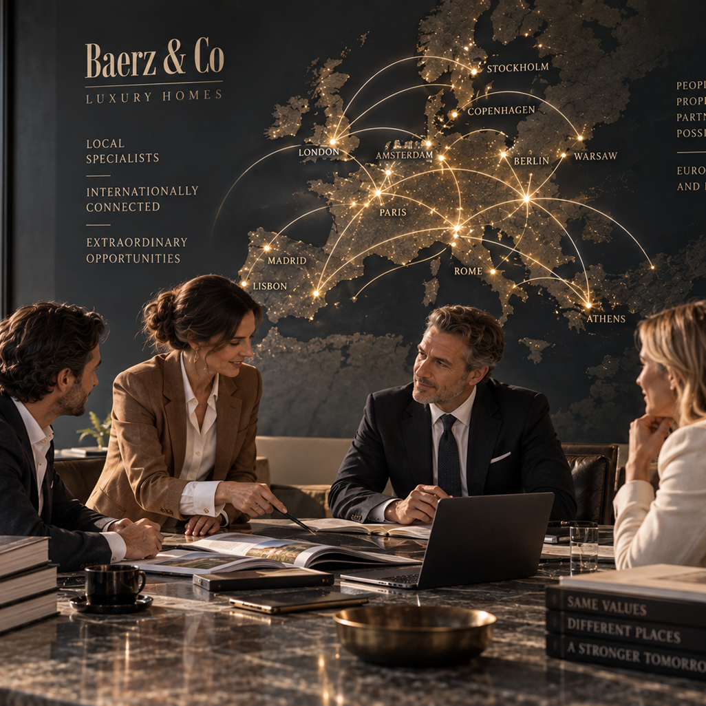 Makelaars werken internationaal samen