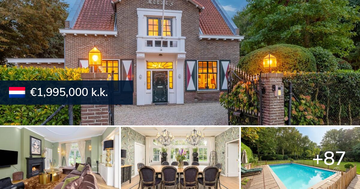 Villa te koop in Noordwijk, Nederland | Gooweg 16 2203 AB | Baerz & Co