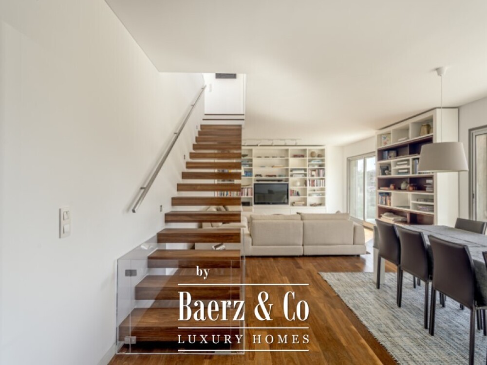 3 + 2 Bedroom Duplex Penthouse with Private Terraces, Pool and Sea View in Cascais image