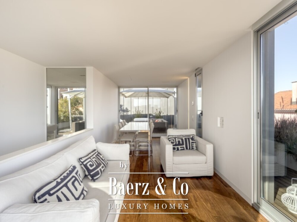 3 + 2 Bedroom Duplex Penthouse with Private Terraces, Pool and Sea View in Cascais image