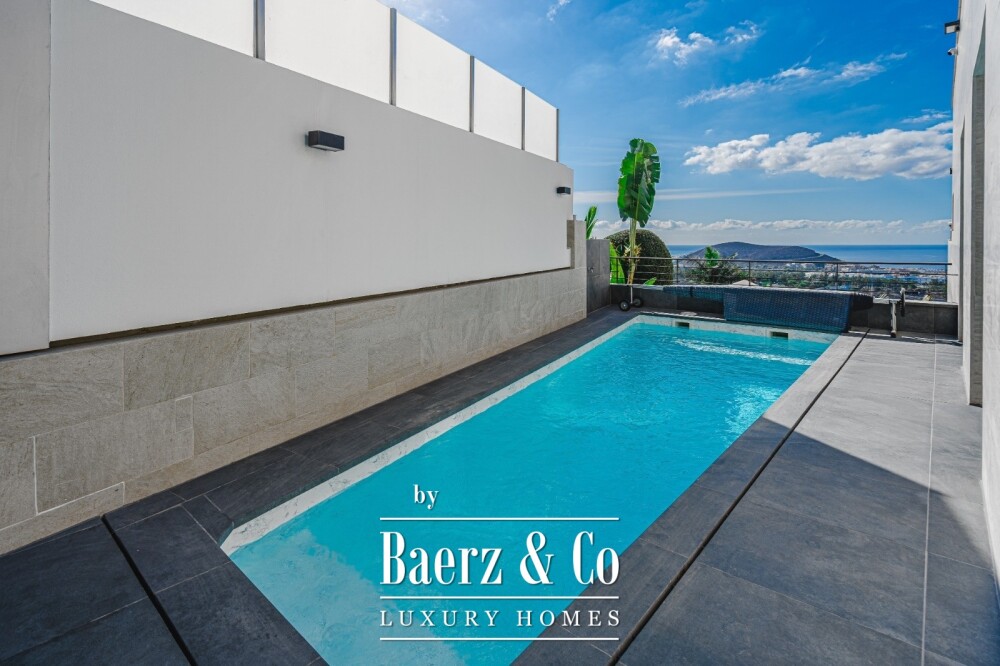 Luxury villa with private pool & panoramic ocean views image