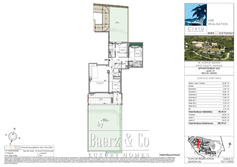 CIVIÙ A03 — Three-bedroom apartment with two gardens and terrace image