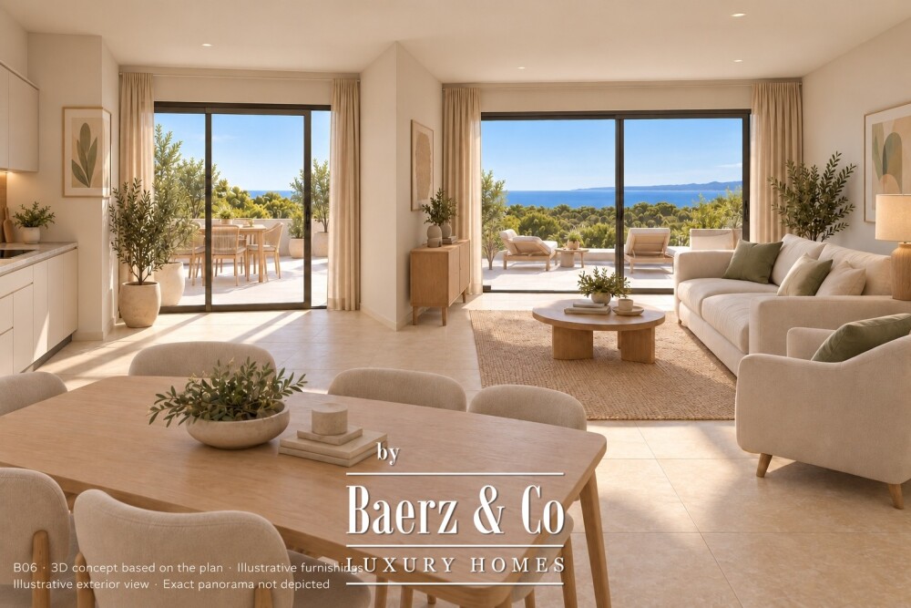 Sainte-Maxime — Four-bedroom duplex with garden and two terraces image