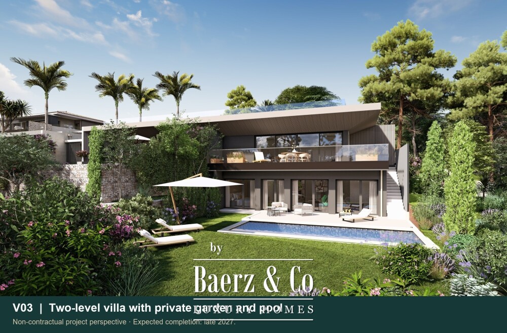 Sainte-Maxime — Two-level villa with private garden and swimming pool image