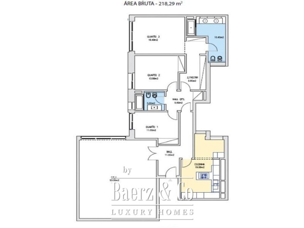 3-bedroom apartment with private parking, in a prime Chiado location image