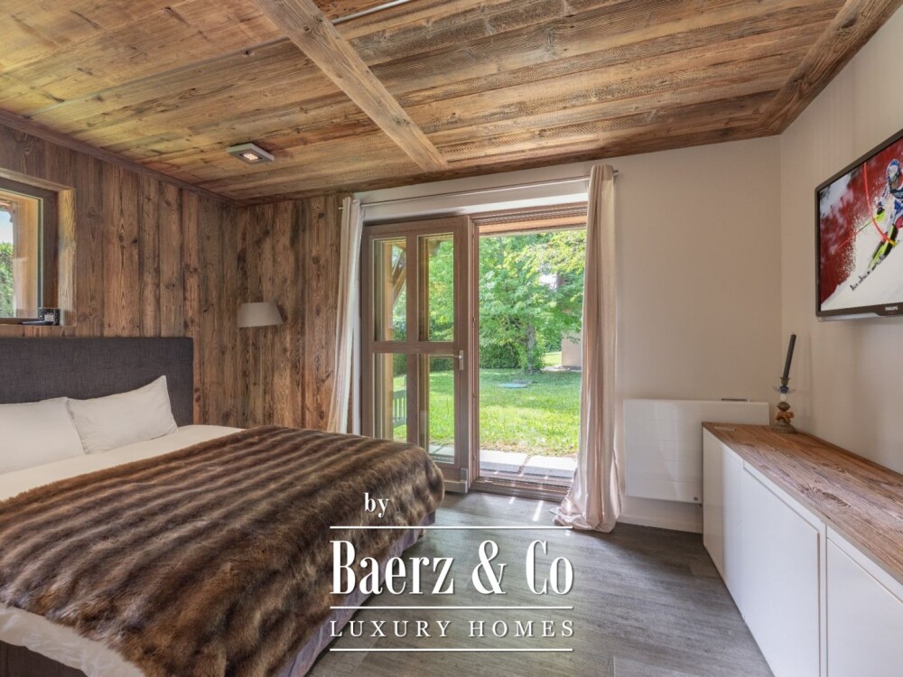 Private Estate in Demi-Quartier - Two Independent Chalets, Pool & Privacy Green Alpine Setting image