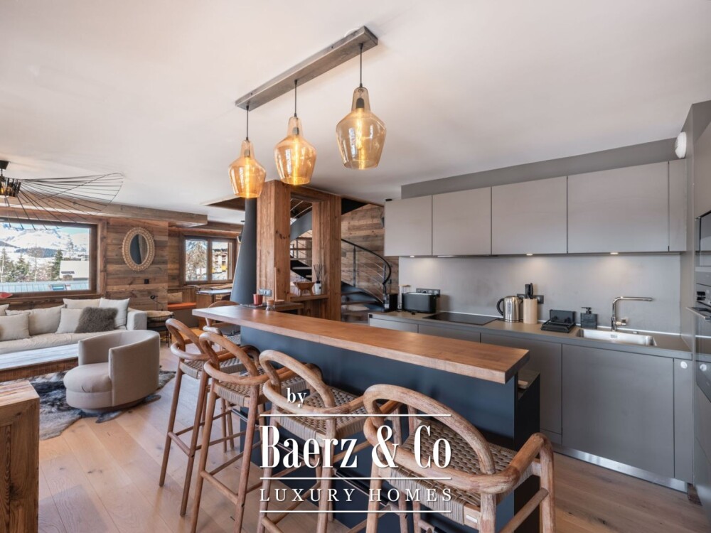 4 Bedrooms Duplex Apartment - Panoramic Views - Mont D'Arbois image