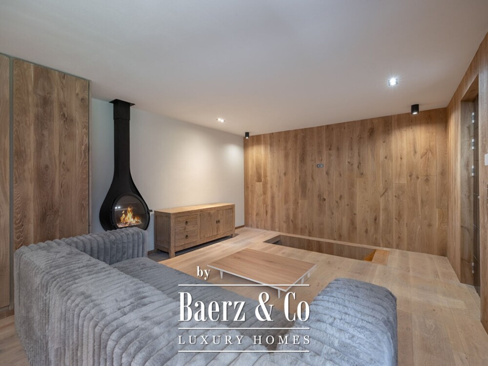 Family apartment with private garden and basement - 90 sqm - Megève image