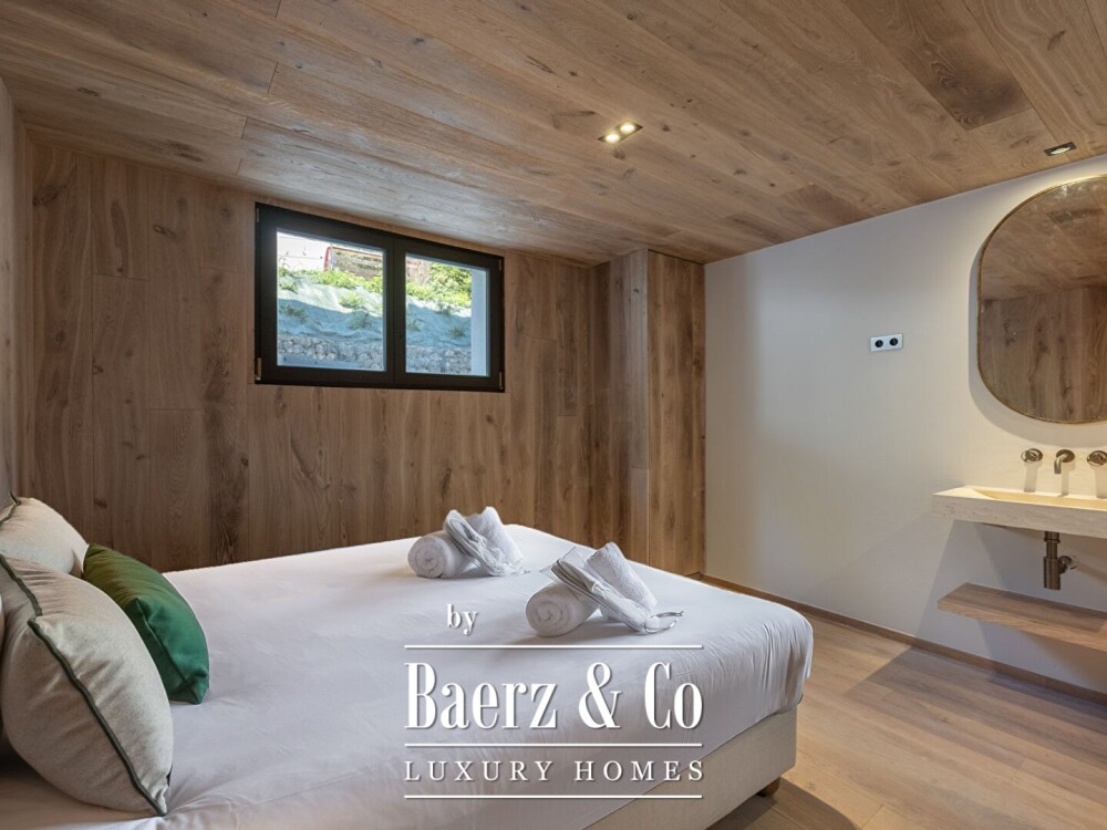 Family apartment with private garden and basement - 90 sqm - Megève image