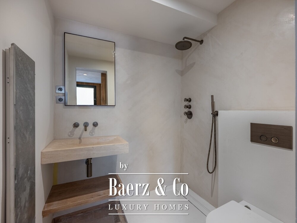 Family apartment with private garden and basement - 90 sqm - Megève image