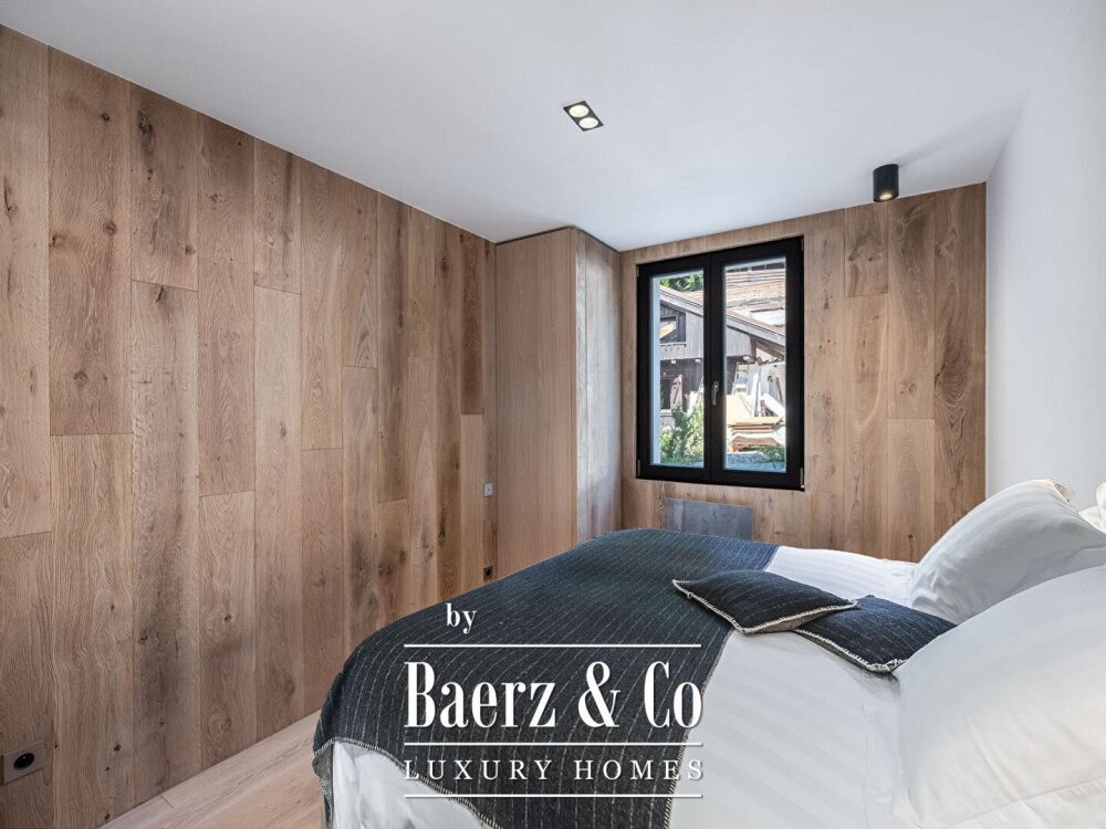 Bright 4-room apartment with balcony in the heart of Megève - Le Glapet Residence image