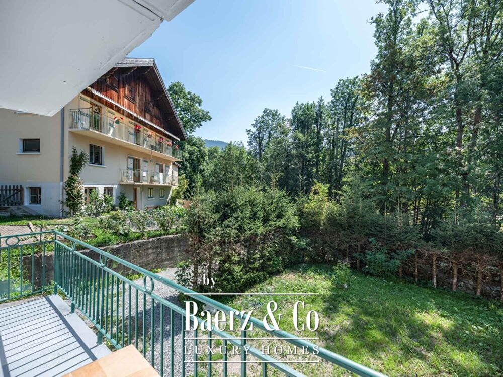 Bright 4-room apartment with balcony in the heart of Megève - Le Glapet Residence image