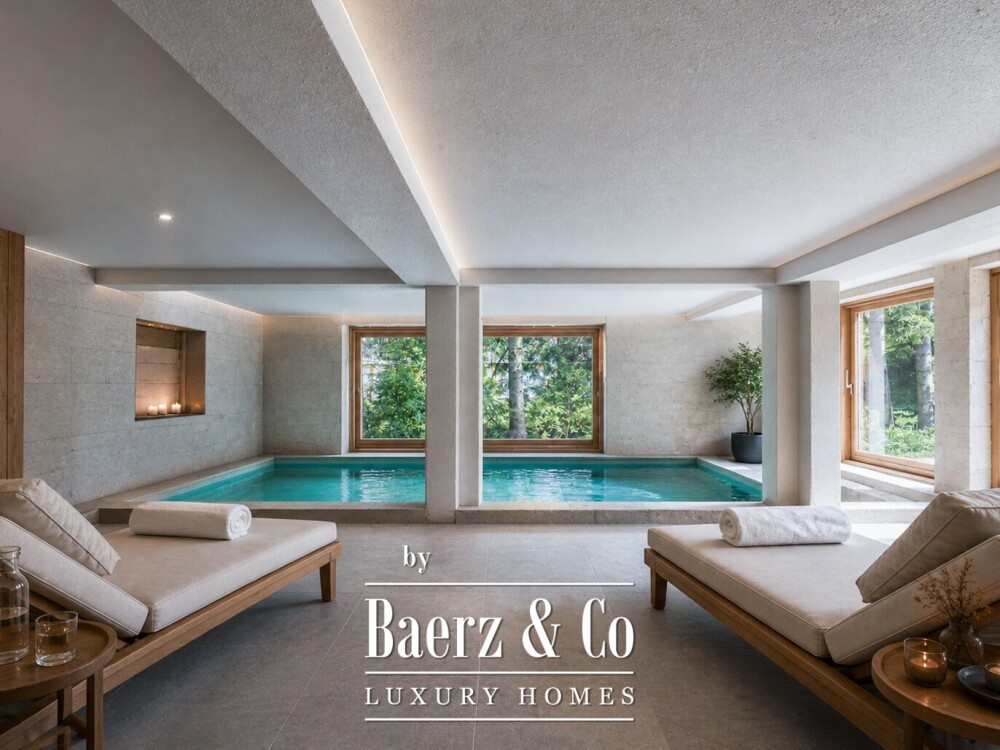 New chalet with 7 bedrooms and swimming pool - Village center image
