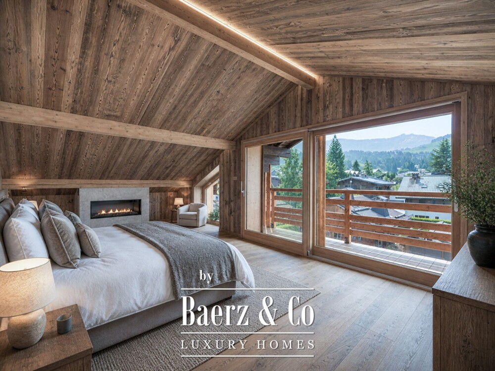 New chalet with 7 bedrooms and swimming pool - Village center image