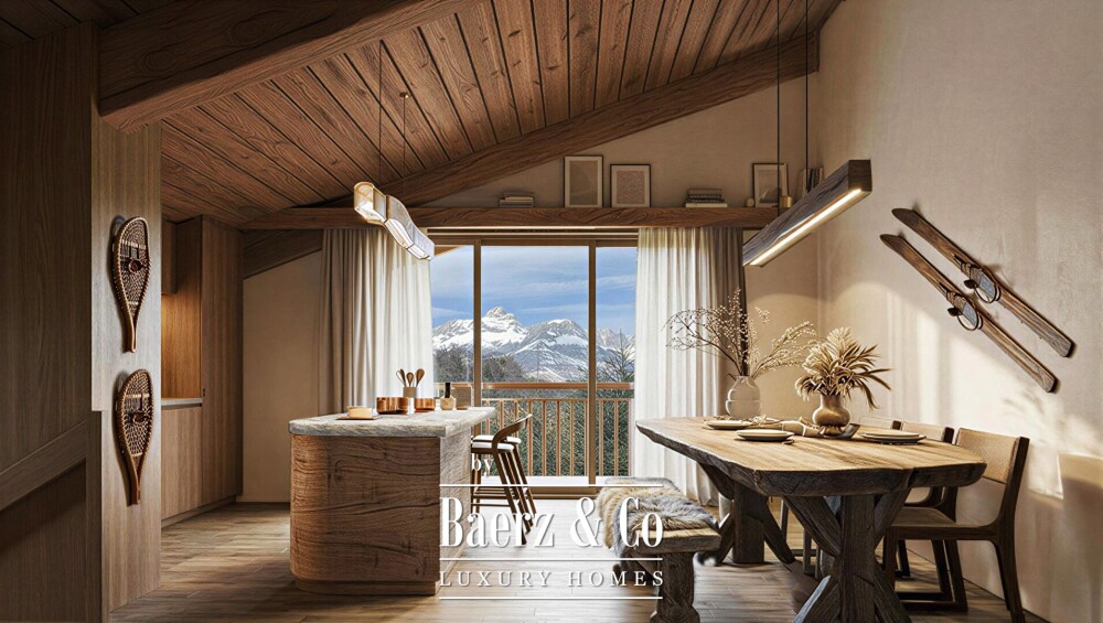 New semi-detached chalet of 149.5 sqm - Les Lodges du Mont-Blanc image