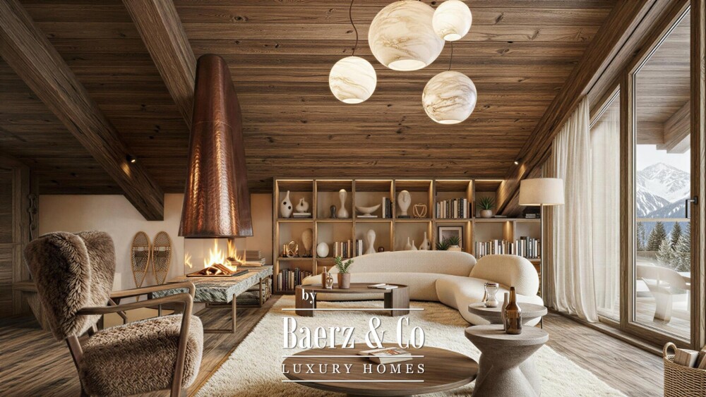 New semi-detached chalet of 149.5 sqm - Les Lodges du Mont-Blanc image