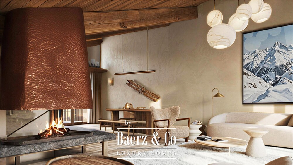 New semi-detached chalet of 149.5 sqm - Les Lodges du Mont-Blanc image