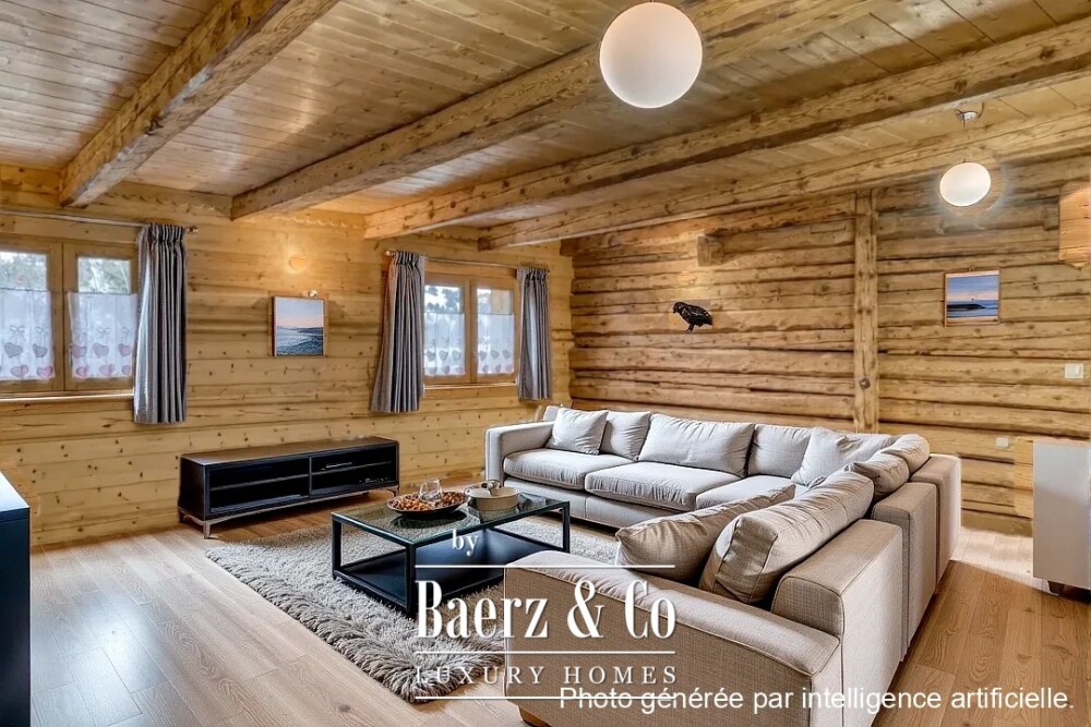 Authentic Savoyard double chalet - In the heart of Les Saisies image