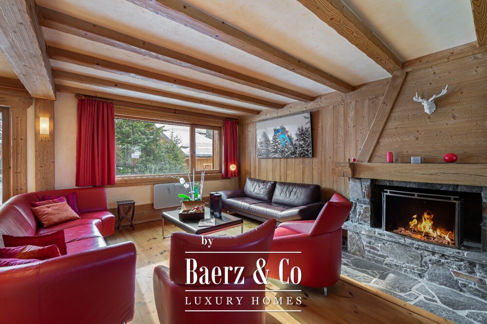Charming Savoyard Chalet in Méribel Village image