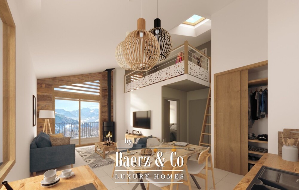 South-facing triplex apartment - Les Chalets d'Hauteluce image