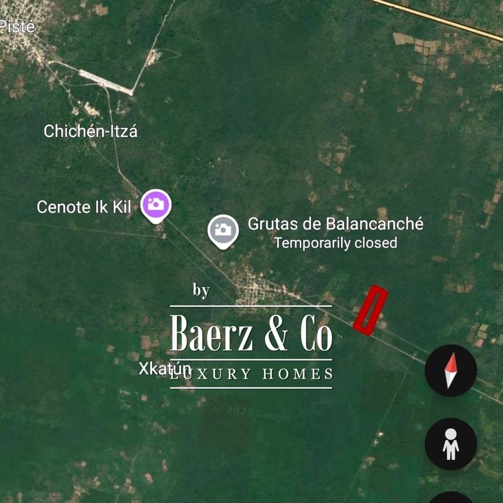 75 Acres Plot of Land with Archaeological Remains and Release from INAH, on Highway 8 km from Chichen Itza image