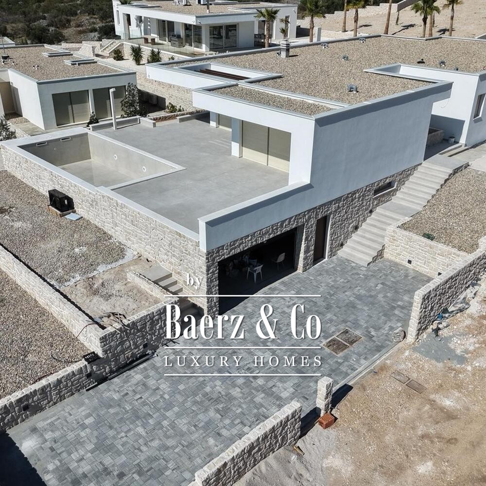 Primošten, villa with a pool and sea view, 385.20 m² image