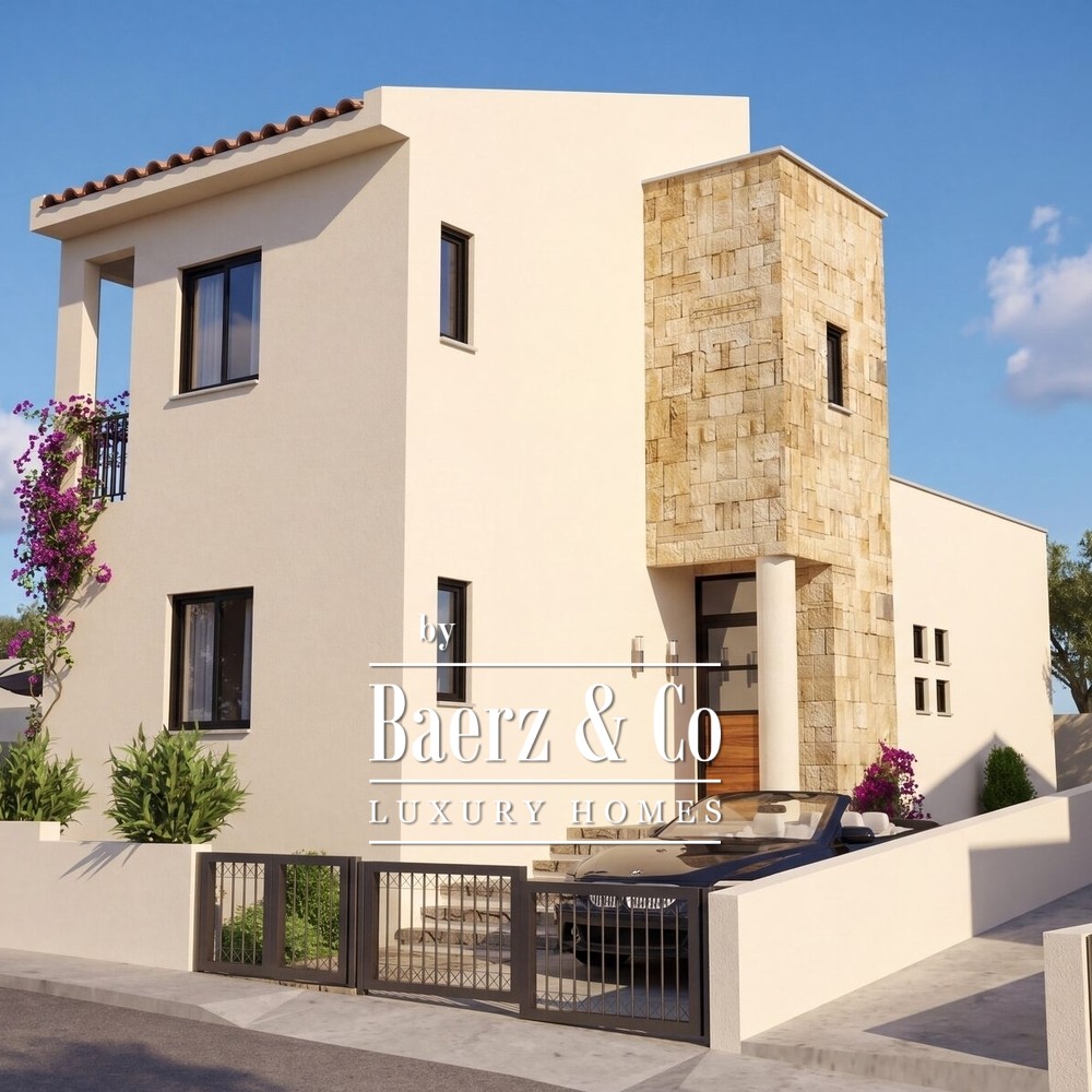 Pissouri Forest Park Villa 3: four bedroom villa with pool and sea views image