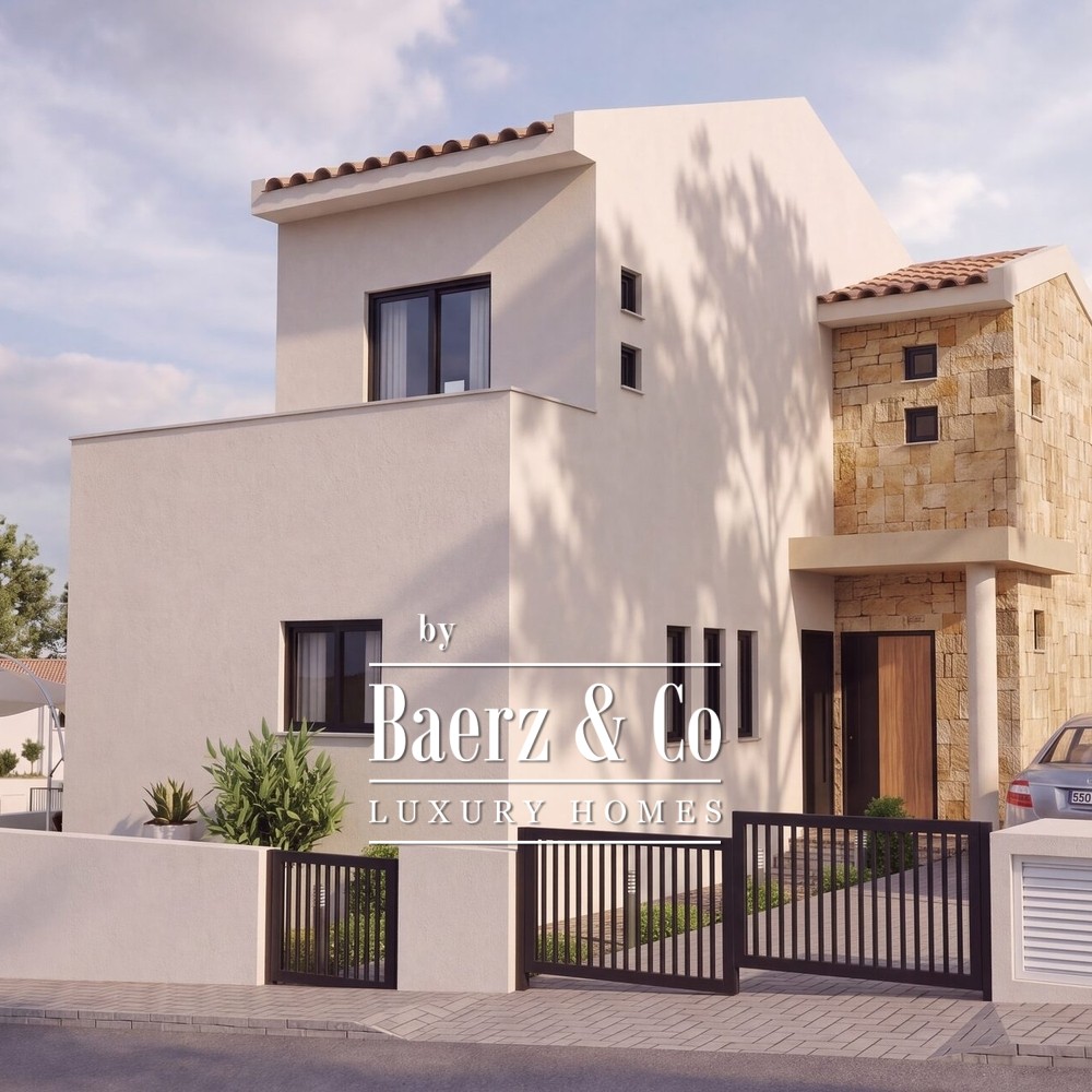 Pissouri Forest Park Villa 3: four bedroom villa with pool and sea views image