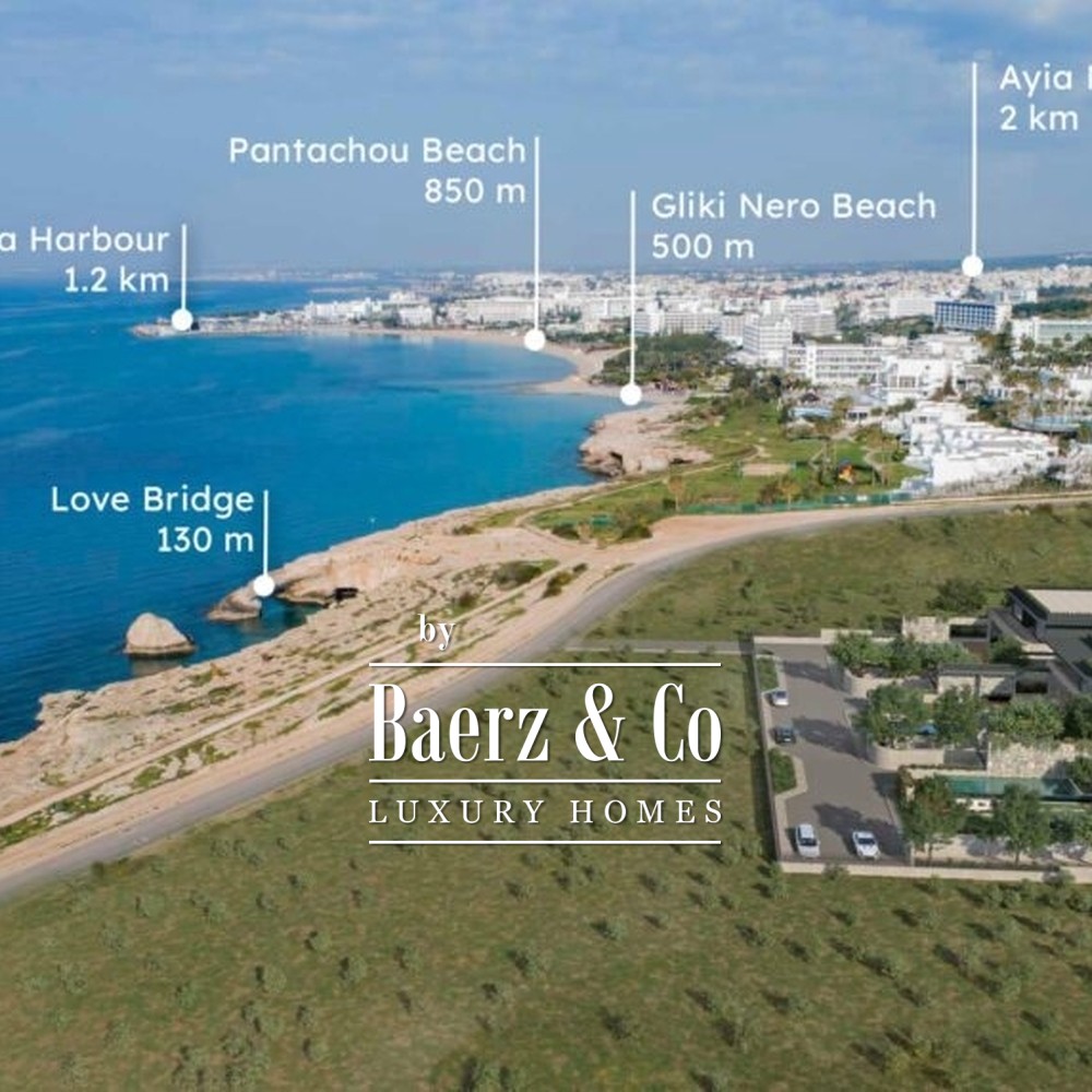 Semera Beachfront H02: seafront designer villa in Ayia Napa image