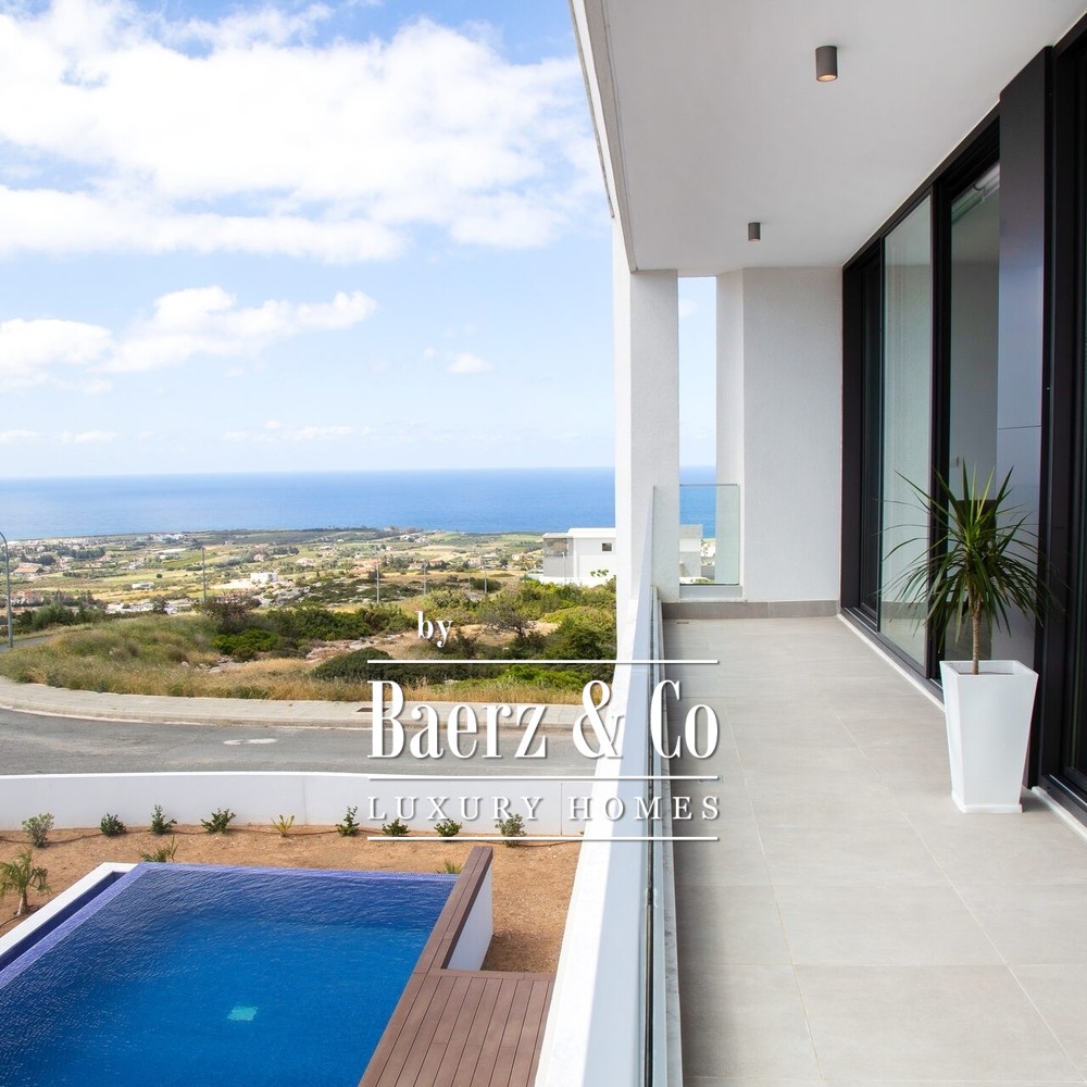 Viewpoint Hills V1253: sea view villa with infinity pool in Peyia image