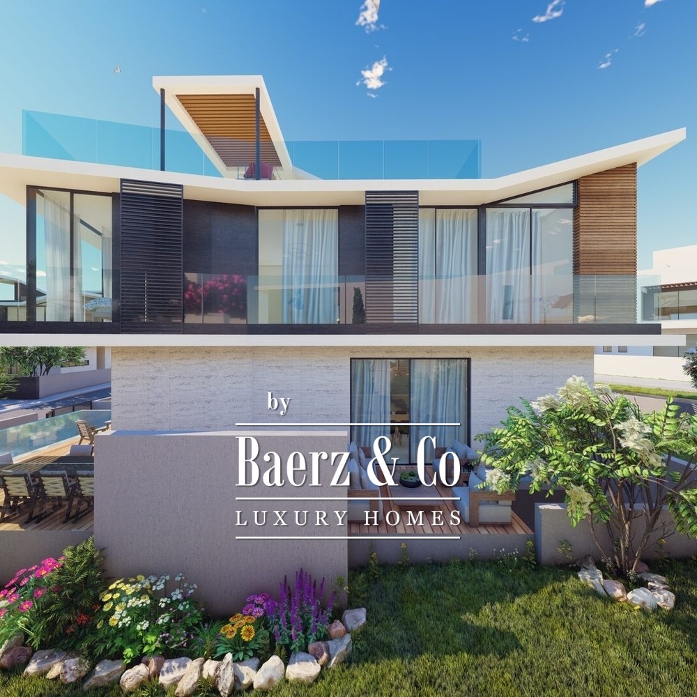 Pelagos Beachfront V26: villa by the sea in Paphos image
