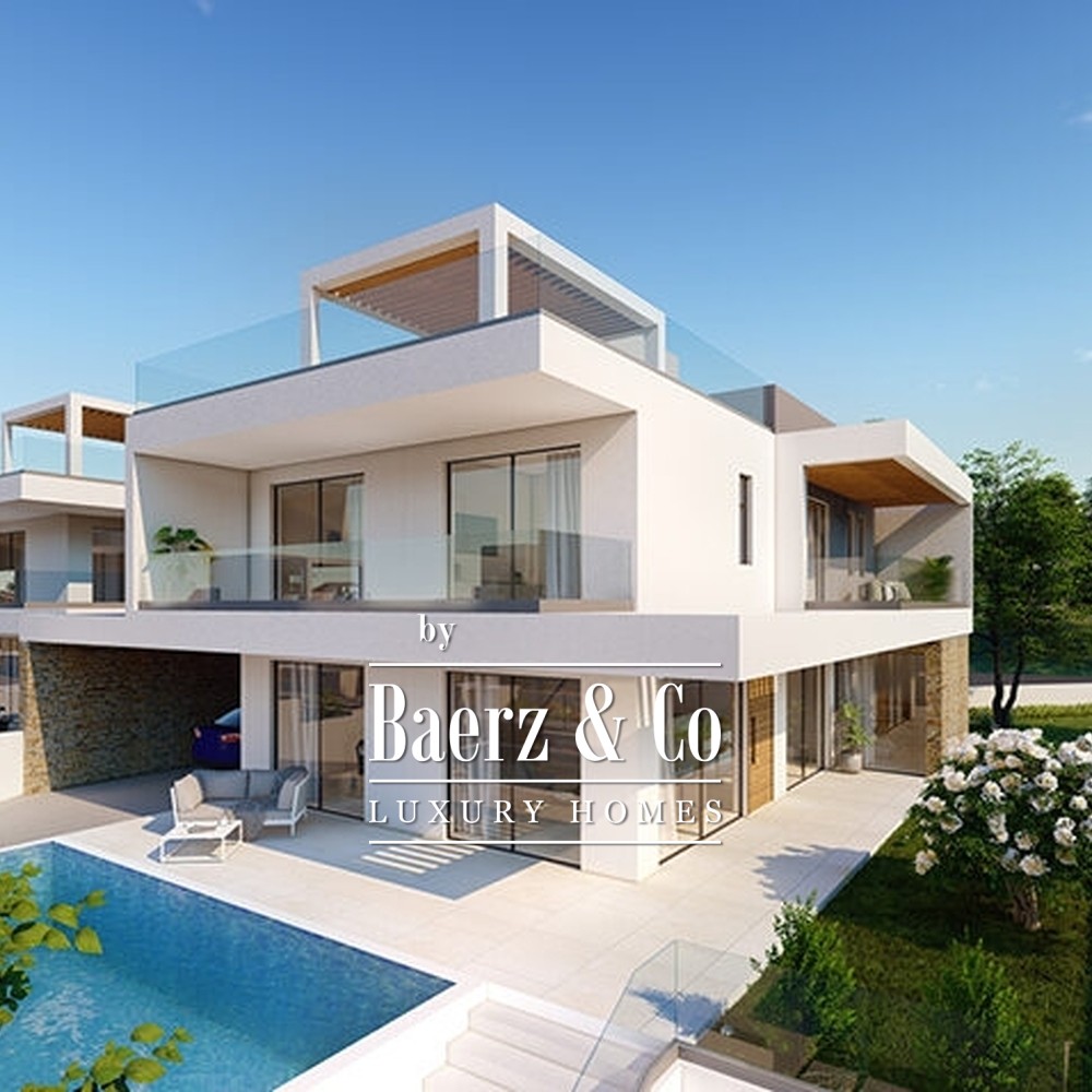 Pelagos Beachfront V26: villa by the sea in Paphos image