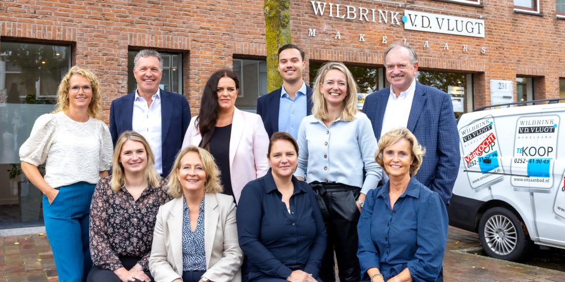 Wilbrink & v.d. Vlugt Makelaars team photo