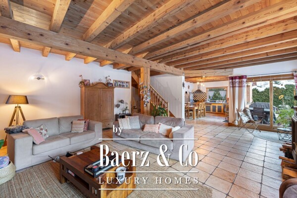 photo 2 Chalet in a typical village - panoramic view