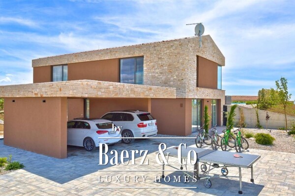 photo 7 Istria, Brtonigla, luxury stone villa 324 m2 with panoramic sea view