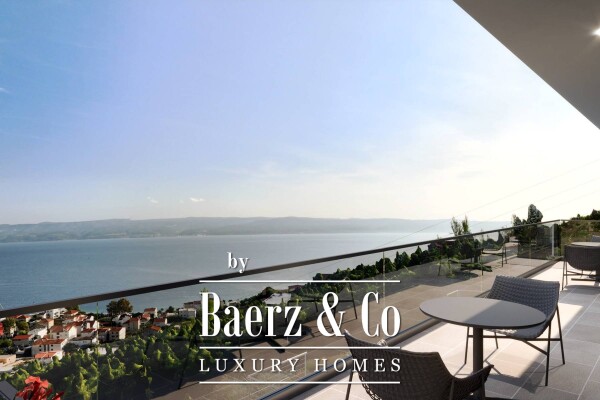 photo 3 Jesenice, Mali Rat, a luxury villa of modern design with a panoramic sea view