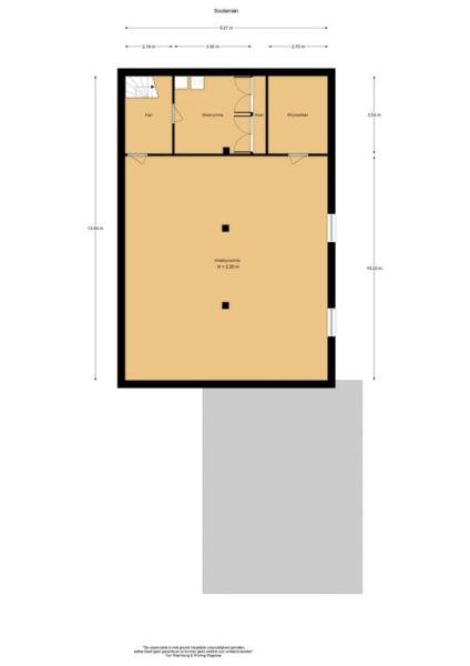 Floor Plan 7 - Buitenpad 1