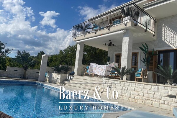 photo 3 Selce, Crikvenica, exceptional luxury villa NKP 400 m2 with pool and sea view