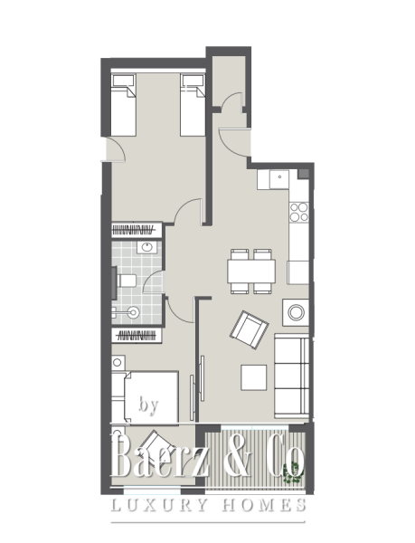photo 18 New Two Bedroom Apartment in Tivat near Porto Montenegro