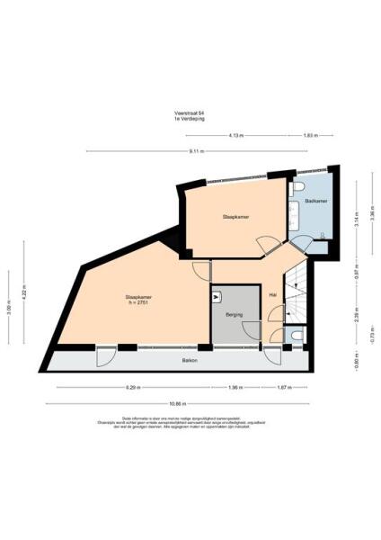 Floor Plan 2 - Veerstraat 54