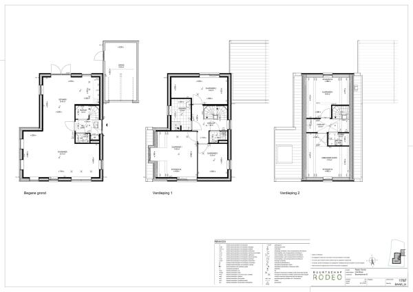 Floor Plan 1 - Buurtschap Rodeo: Bouwnummer 1 0 ong
