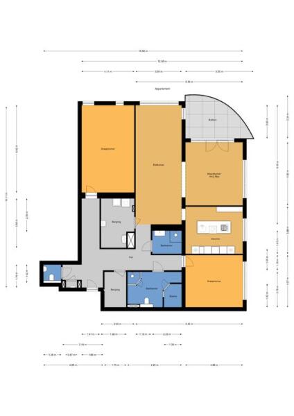 Floor Plan 1 - Deltaplein 230