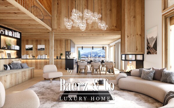 photo 2 New Chalet - Four Bedrooms - Panoramic Mont-Blanc Views