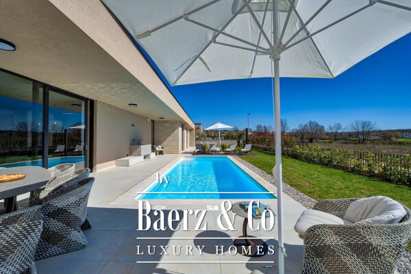 photo 5 Istria, Labinci, luxury single-storey house with sea view