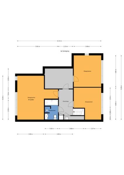 Floor Plan 2 - Ezelsveldlaan 105