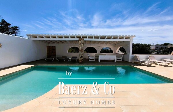 photo 4 SEASIDE VILLA IN CALA’N PORTER, MENORCA, FIRST LINE, INVESTMENT