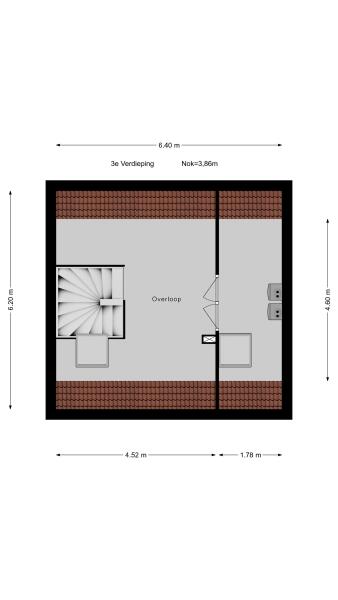 Floor Plan 5 - Thérèse Schwartzestraat 113